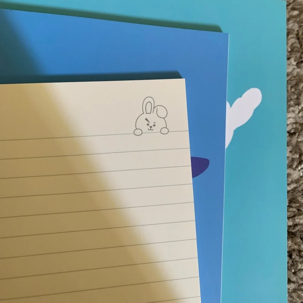 bt21 notebook shooky cooky